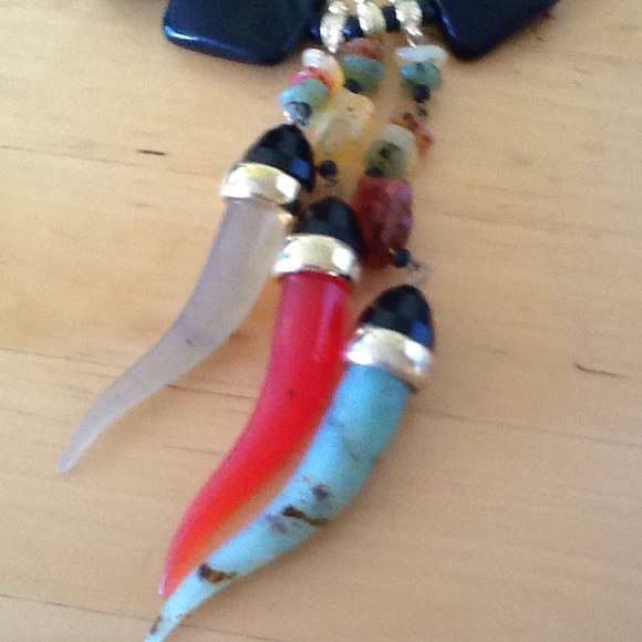 BEAUTIFUL AND UNIQUE ITALIAN NECKLACE - Picture 3 of 3